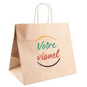 Sac traiteur papier kraft • A personnaliser Digital Print