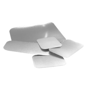 Opercule carton/alu pour barquette aluminium