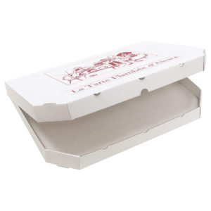 Boite tarte flambée 42 x 31 x 3,6 cm qualité STANDARD impression Tarte flambée d'Alsace