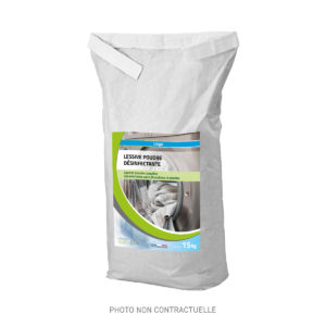 Lessive linge poudre désinfectante 15 Kg
