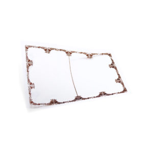 Feuillette transparente frise