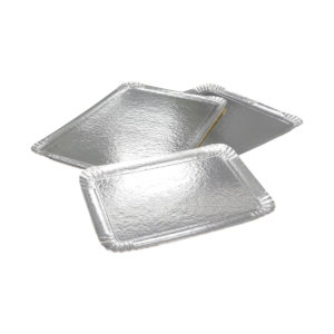 Plateau traiteur carton Argent