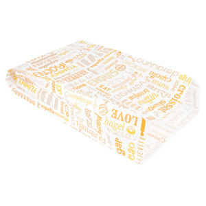 Sachet croissant papier impression Parole