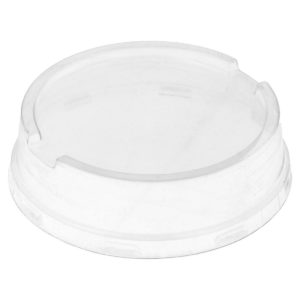 Couvercle pour godet alu laqué - Cristal