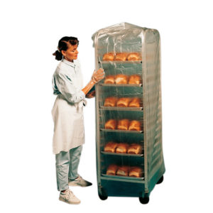 Housse de protection pour chariots HDPE Translucide